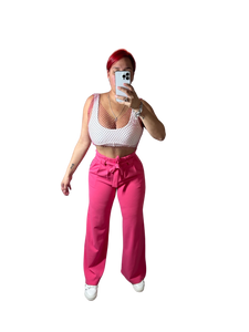 Pink pants