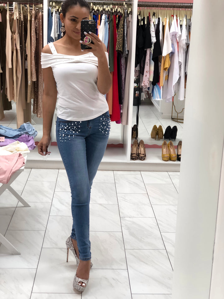 Pearls jeans