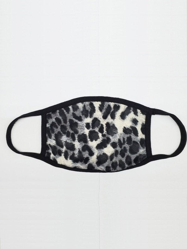 Reversible washable and reusable print face mask