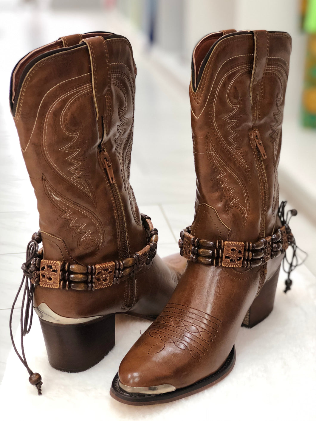Boots western girl brown