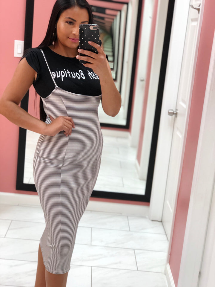 Striped dress