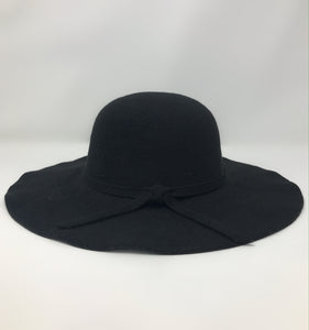 Lush Bow Hat Black