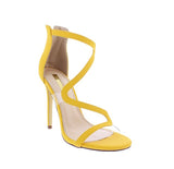 Nikia yellow Heels