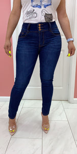 Gia dark blue jeans
