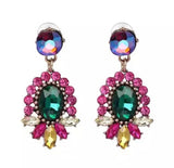 Colorful elegant earrings