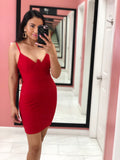 Lala red Dress